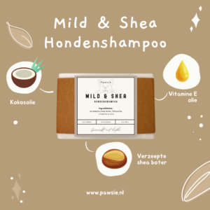 Zachte, verzorgende shampoo voor honden - Mild & Shea